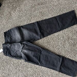 BDG Men's Dark Gray Straight Jeans